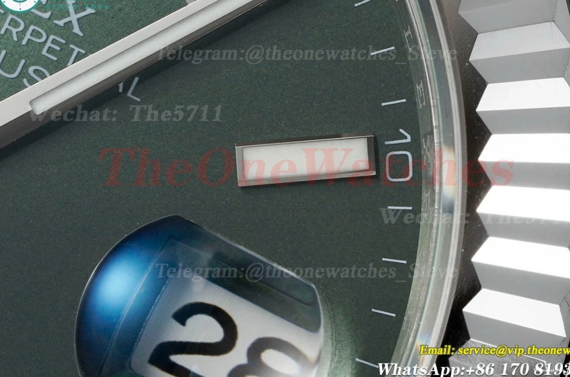 Stk SS EWEF SS Jub Datejust 41mm 126334 A3235 Green 0404